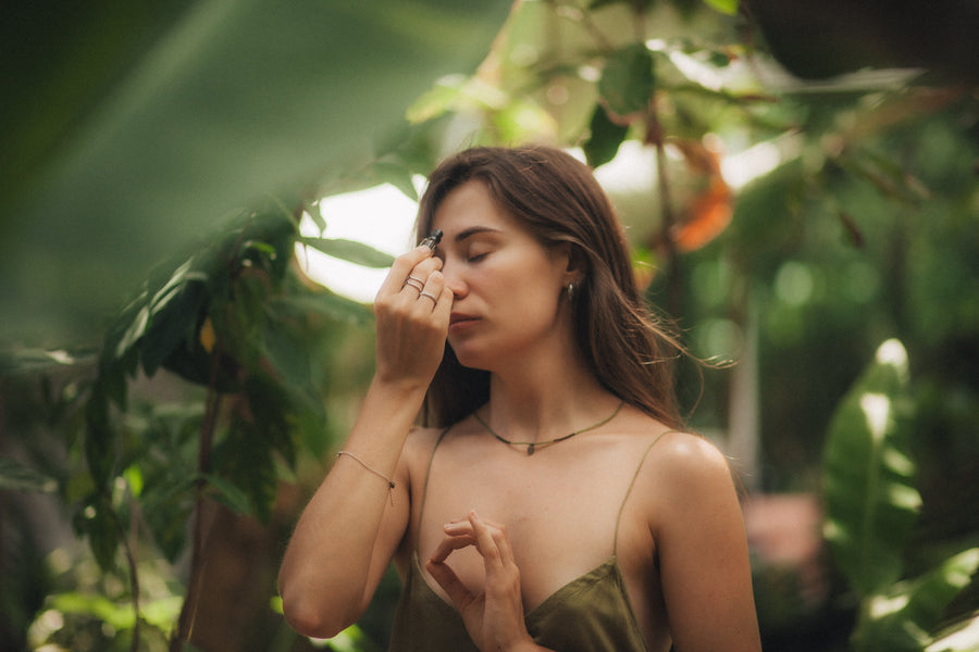 Channeled Guided Meditation: Deepening Presence with Our Palo Santo Aromatherapy Rollerball