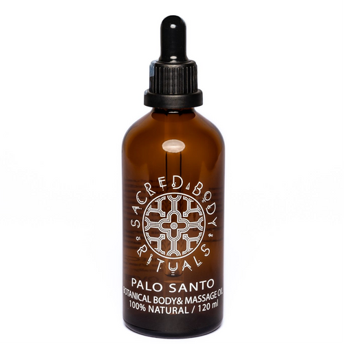 Palo Santo All-Natural Nourishing Oil - Multi-Purpose Massage, Body & Hair Moisturizer, 120ml