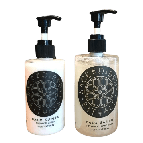 Rituals of Touch – Sacred Hand Care Set with Palo Santo Essence - Sacred Body Rituals