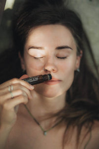 Catharsis Ritual Trio – 3x Palo Santo Aromatherapy Rollerballs for Tension, Clarity & Mood Support - Sacred Body Rituals